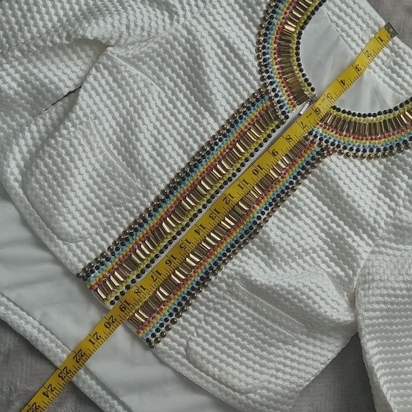 Sass & Bide beaded blazer UK 12 - Picture 8 of 10